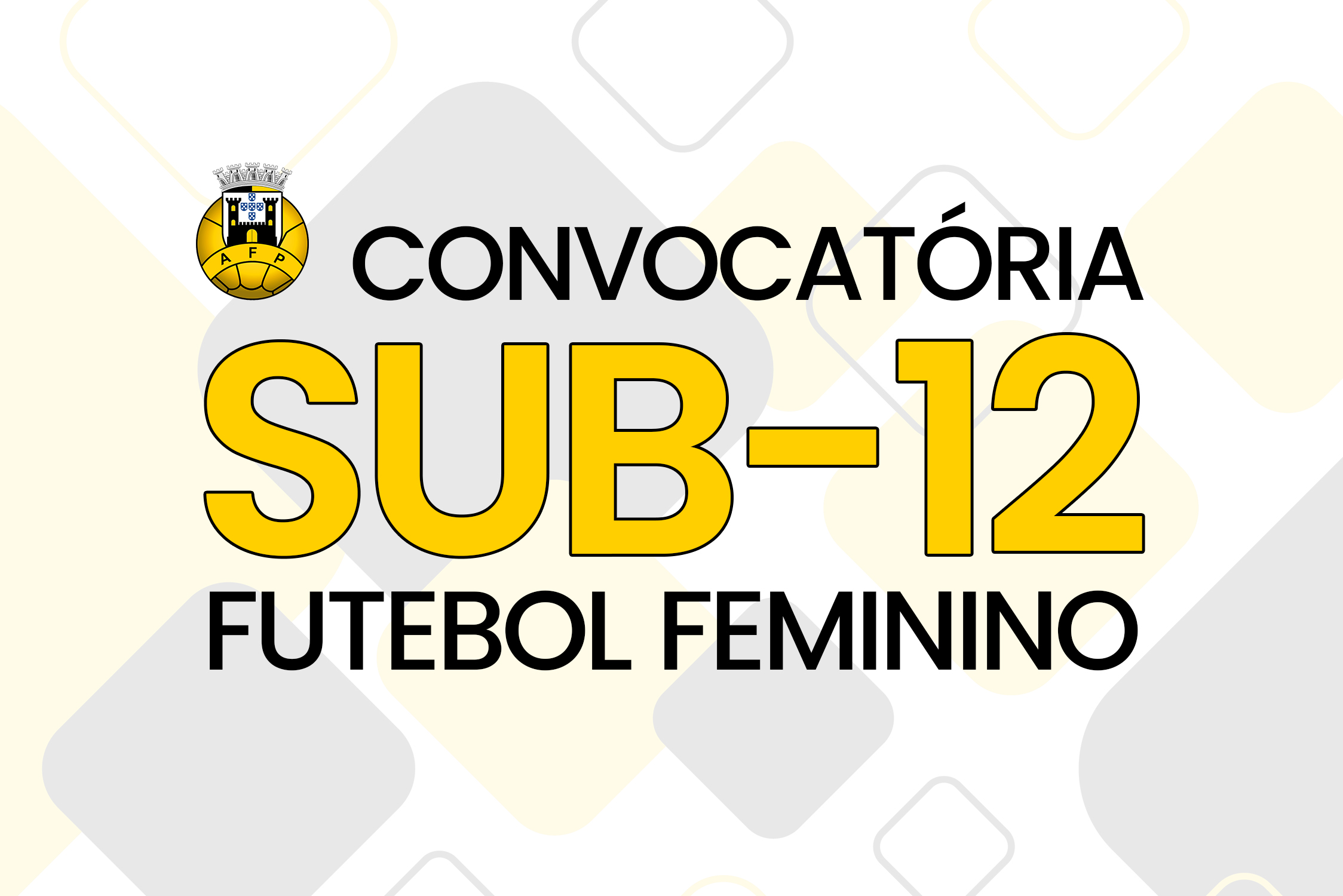 Seleção Distrital Sub-12 - Futebol Feminino - 2º Treino